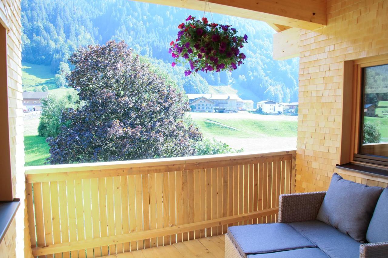Ferienwohnung Haus Bergquell Au (Vorarlberg) Exterior foto