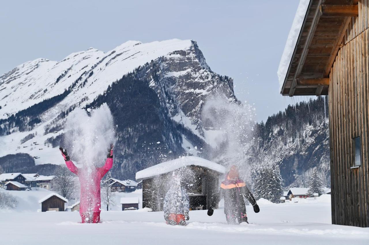 Ferienwohnung Haus Bergquell Au (Vorarlberg) Exterior foto